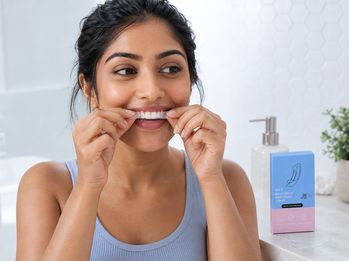 How to use High Effective Whitening Strip